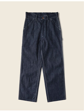 Non Stock 1930s Painter Trousers Vintage Workwear Men Carpenter Pants Jeans 32.